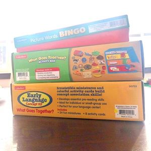 Lot - Lakeshore: 2 Activity boxes and Bingo Game